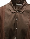 Commun's abito chemisier in cotone e seta marrone CSF/SS26-C111A CHOCOLATE acquista online