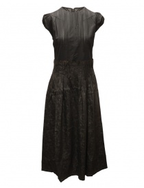 Abiti donna online: Commun's abito in cotone e seta jacquard nero