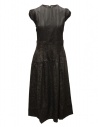 Commun's abito in cotone e seta jacquard nero acquista online CSF/SS26-R124B BLACK