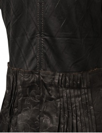 Commun's black jacquard cotton and silk dress Commun's black jacquard cotton and silk dress price