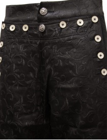 Commun's pantaloni a palazzo jacquard neri pantaloni donna Commun's pantaloni a palazzo jacquard neri pantaloni donna acquista online