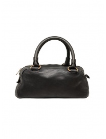 Guidi G02 piccola borsa bauletto in pelle di cavallo nera online