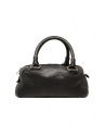 Guidi G02 black horsehide leather mini Boston bag buy online GO02 SOFT HORSE FG BLKT