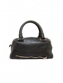 Guidi G02 piccola borsa bauletto in pelle di cavallo nera Guidi G02 piccola borsa bauletto in pelle di cavallo nera prezzo