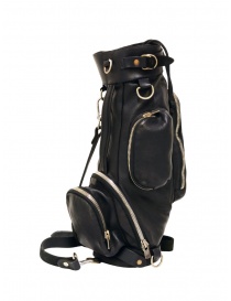 Guidi G03 borsone da golf piccolo tubolare in pelle nera GO03 GROPPONE BLKT ordine online