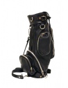 Guidi G03 golf small handle bag in black leather buy online GO03 GROPPONE BLKT