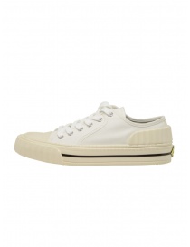 Adieu Pan Pan! white canvas sneakers