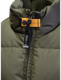 Parajumpers Kobuk olive green padded gilet Parajumpers Kobuk olive green padded gilet buy online price