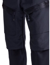 Parajumpers Elgol pantaloni in felpa e nylon blu navy pantaloni uomo prezzo