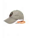 Parajumpers Bravo water-repellent grey-green baseball cap shop online hats and caps