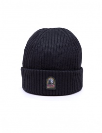 Parajumpers Matio blue ribbed merino wool hat online