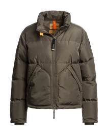 Parajumpers Mallery olive green short down jacket online