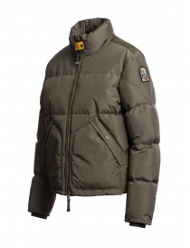 Parajumpers Mallery olive green short down jacket