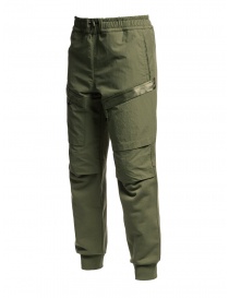 Parajumpers Elgol pantaloni felpati multitasche verde militare acquista online