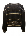 M.&Kyoko multi-patterned striped black pullover shop online women s knitwear
