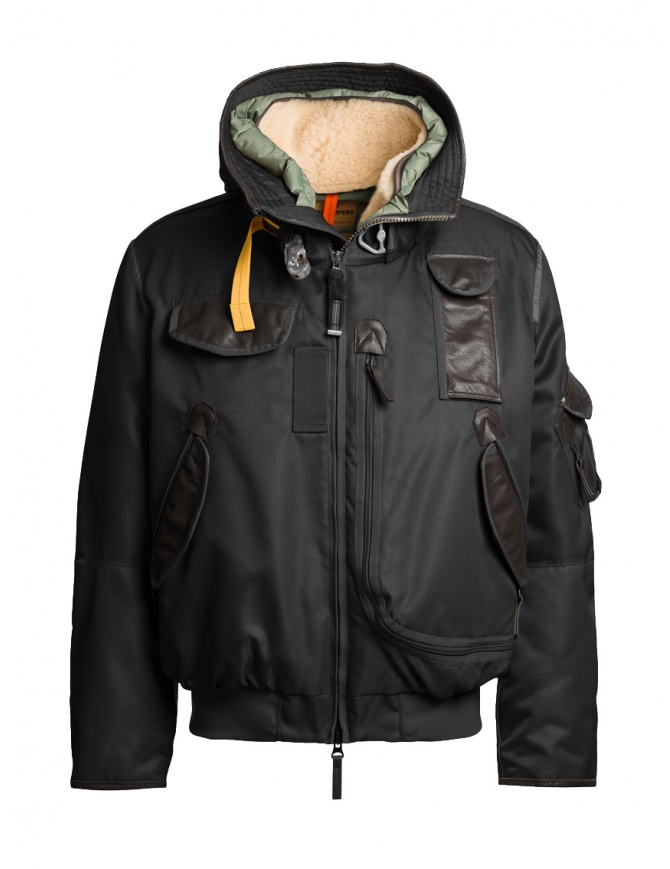 Parajumpers Gobi 20Th black bomber jacket for man PMJKBV01 GOBI 20TH BLACK 0541 Parajumpers Gobi 20Th black bomber jacket for man PMJKBV01 GOBI 20TH BLACK 0541 mens jackets online shopping