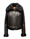 Parajumpers Sarh black leather jacket for woman buy online PWJKQL32 SARH BLK 0541
