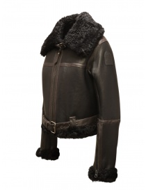 Parajumpers Sarh black leather jacket for woman Parajumpers Sarh black leather jacket for woman price