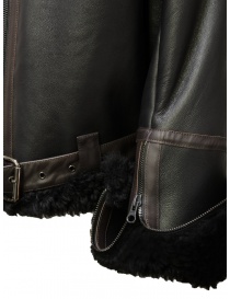 Parajumpers Sarh black leather jacket for woman shopping Parajumpers Sarh black leather jacket for woman womens jackets price