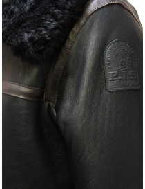 Parajumpers Sarh black leather jacket for woman Parajumpers Sarh black leather jacket for woman buy online price