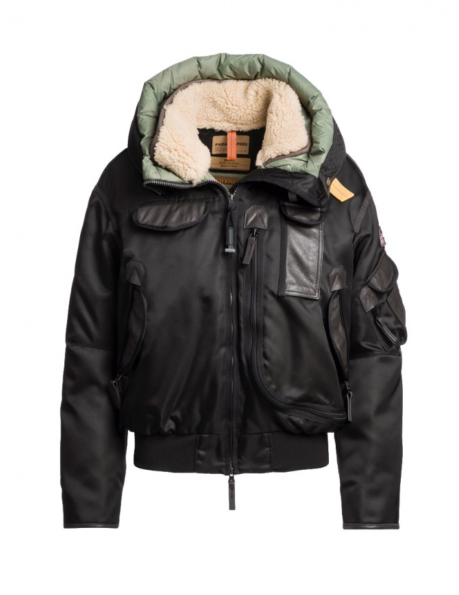 Parajumpers Gobi 20Th black bomber jacket for woman PWJKBV31 GOBI 20TH BLK 0541 Parajumpers Gobi 20Th black bomber jacket for woman PWJKBV31 GOBI 20TH BLK 0541 womens jackets online shopping