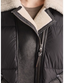 Parajumpers Chyna piumino nero con colletto in pelliccia bianca shopping Parajumpers Chyna piumino nero con colletto in pelliccia bianca giubbini donna prezzo