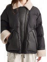 Parajumpers Chyna black down jacket with white fur collar shop online womens jackets