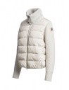 Parajumpers Moonie 2.0 piumino bianca con maniche in lana PWHYHS35 MOONIE 2.0 CHALK W. acquista online