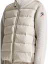 Parajumpers Moonie 2.0 piumino bianca con maniche in lana PWHYHS35 MOONIE 2.0 CHALK W. prezzo