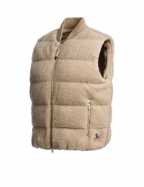 Parajumpers Simaw beige padded teddy gilet
