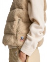 Parajumpers Simaw beige padded teddy gilet PWFLPF36 SIMAW SUN K. 0253 buy online