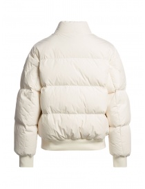 Parajumpers Collynie ivory white padded bomber jacket Parajumpers Collynie ivory white padded bomber jacket price