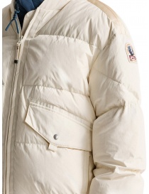 Parajumpers Collynie ivory white padded bomber jacket womens jackets Parajumpers Collynie ivory white padded bomber jacket womens jackets buy online
