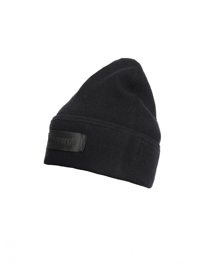 Parajumpers Hugley black wool beanie PAHAHA61 HUGLEY BLACK 0541 Parajumpers Hugley black wool beanie PAHAHA61 HUGLEY BLACK 0541 hats and caps online shopping