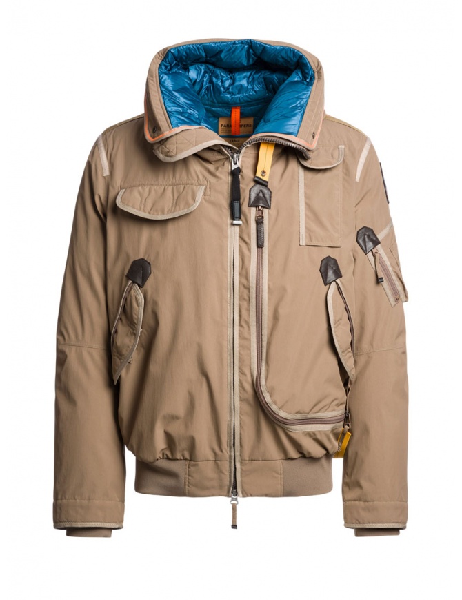 Parajumpers Gobi Light bomber multitasche beige con cappuccio PMJKMG01 GOBI LIGHT CAPP. 0509 Parajumpers Gobi Light bomber multitasche beige con cappuccio PMJKMG01 GOBI LIGHT CAPP. 0509 giubbini uomo online shopping