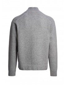 Parajumpers Levico grey zip-up cardigan Parajumpers Levico grey zip-up cardigan price