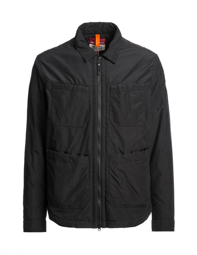 Parajumpers Wisner giacca overshirt nera PMOSQD01 WISNER BLACK 0541 Parajumpers Wisner giacca overshirt nera PMOSQD01 WISNER BLACK 0541 giubbini uomo online shopping