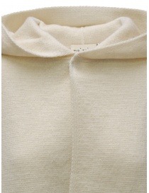 Ma'ry'ya milky-white wool hooded cape women s knitwear Ma'ry'ya milky-white wool hooded cape women s knitwear buy online
