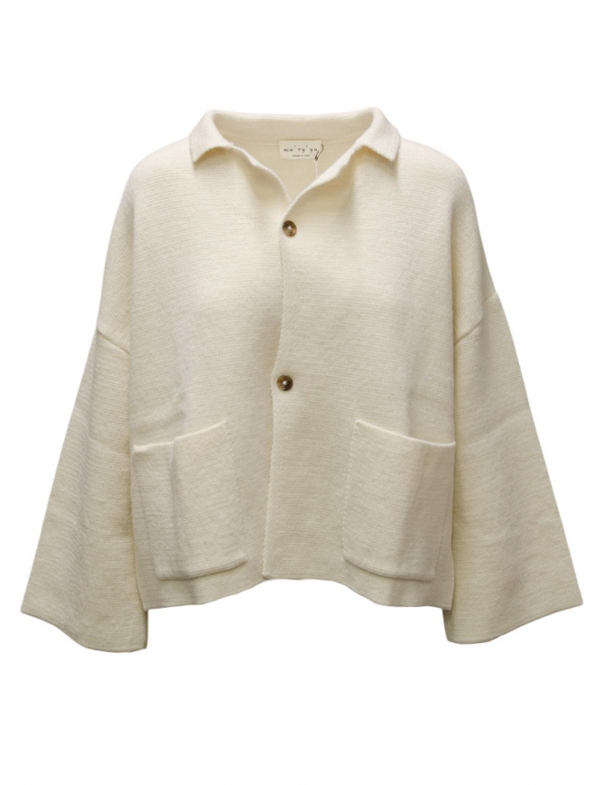 Ma'ry'ya milk-white wool jacket YTK065 E1 WHITE Ma'ry'ya milk-white wool jacket YTK065 E1 WHITE womens suit jackets online shopping