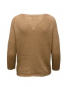 Ma'ry'ya maglia in cashmere color cammelloshop online maglieria donna