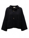 Ma'ry'ya giacca destrutturata in lana nera acquista online YTK065 E12 BLACK