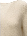 Ma'ry'ya natural white cashmere and camel hair sweater YTK021 D1 WHITE price
