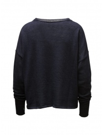 Ma'ry'ya maglia boxy in lana blu navy