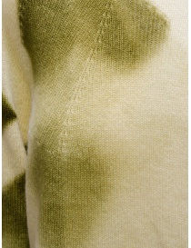 Suzusan maglia pullover in cashmere verde e bianco maglieria donna Suzusan maglia pullover in cashmere verde e bianco maglieria donna acquista online