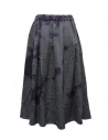 Suzusan gonna a pieghe Principe di Galles grigia e viola 6026W 010 7111 D.PURPLE-GREY prezzo