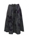 Suzusan gonna a pieghe Principe di Galles grigia e viola acquista online 6026W 010 7111 D.PURPLE-GREY