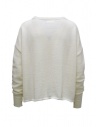 Ma'ry'ya maglia boxy in lana bianco latteshop online maglieria donna