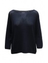 Ma'ry'ya blue cashmere and camel hair sweater buy online YTK021 D5 NAVY
