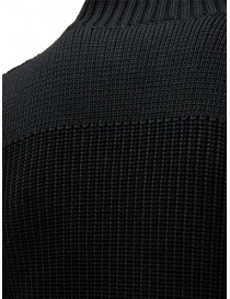 S.N.S. Herning black high-neck zip-up cardigan mens cardigans S.N.S. Herning black high-neck zip-up cardigan mens cardigans buy online