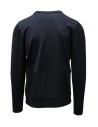 S.N.S HERNING Navy blue merino wool pullover shop online men s knitwear